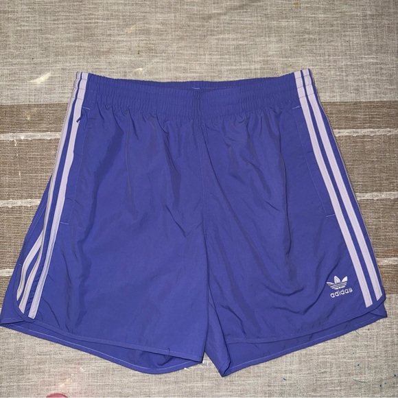 Adidas Men's Athletic Shorts in Light Blue - Picture 3 of 4